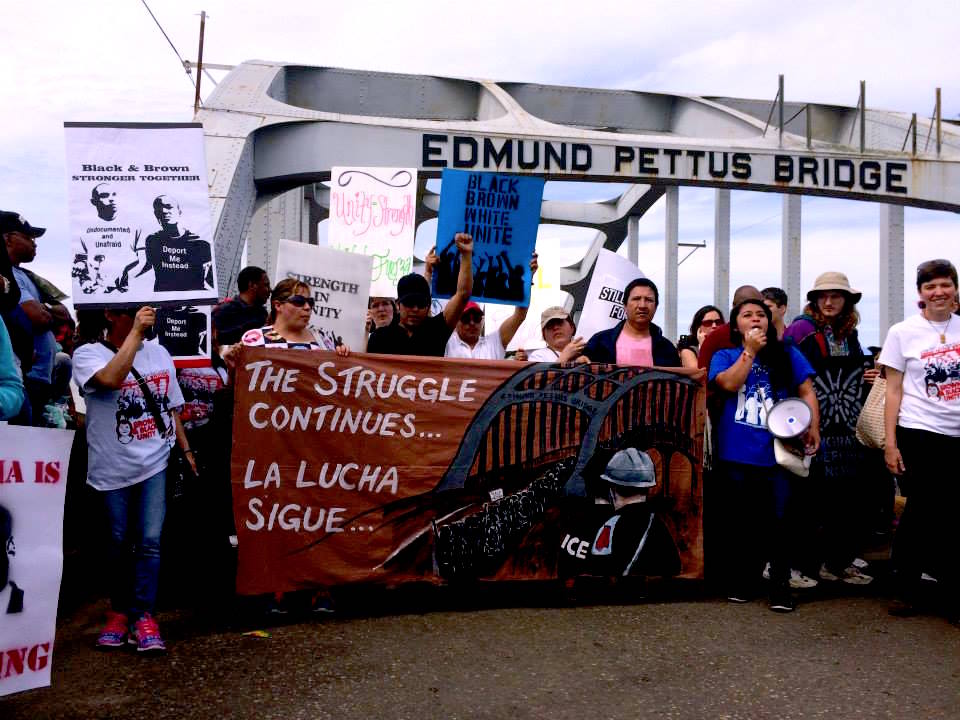 Selma Bloody Sunday Bridge Crossing Jubilee 50th Anniversary March 2015